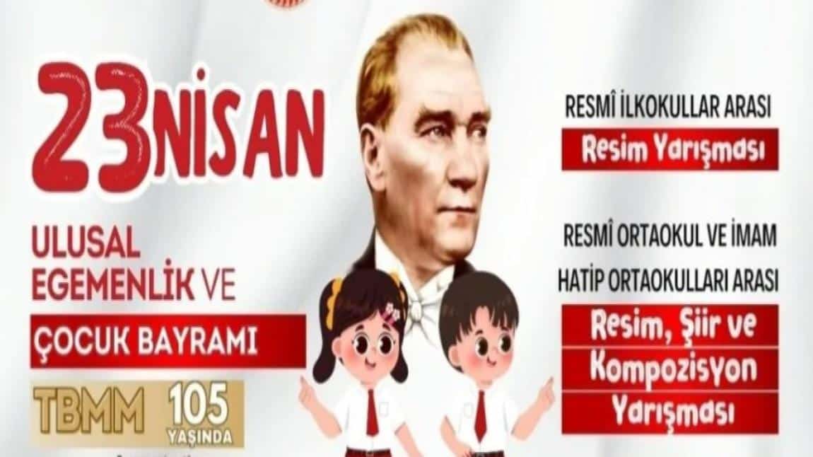 23 Nisan Ulusal Egemenlik ve Çocuk Bayramı Resim Yarışması 